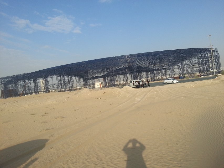 富锦大型场馆网架工程